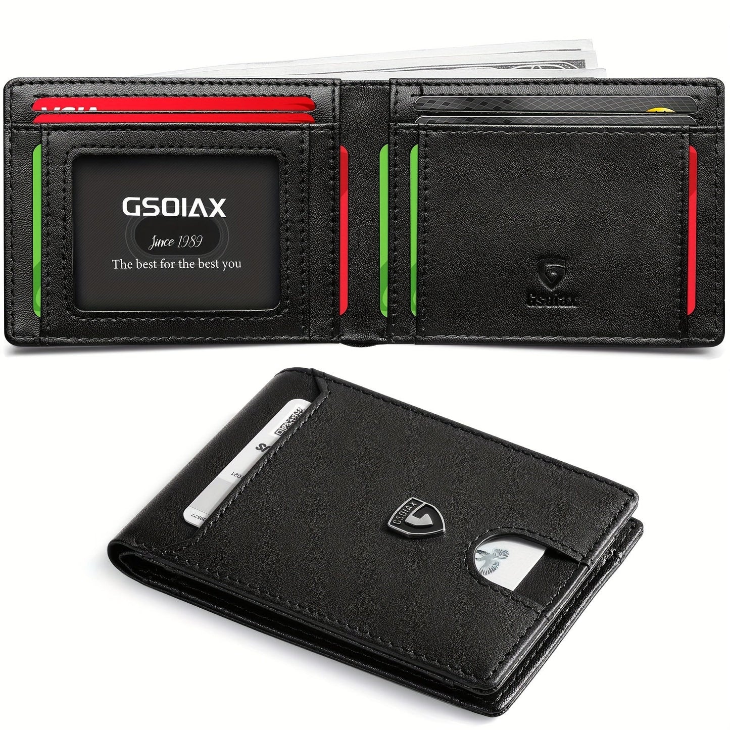 Men's Wallet – 16 Colors, RFID Blocking – detail view 36