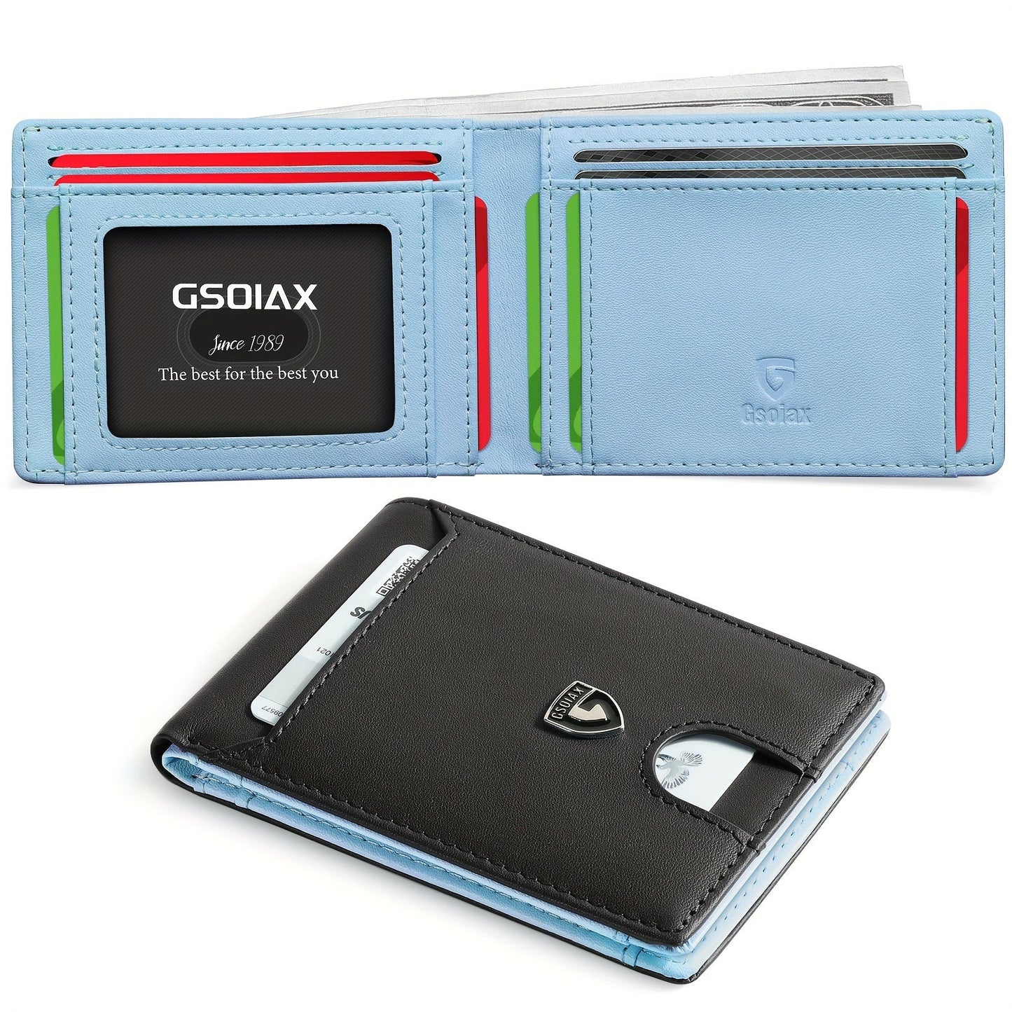 Men's Wallet – 16 Colors, RFID Blocking – detail view 31
