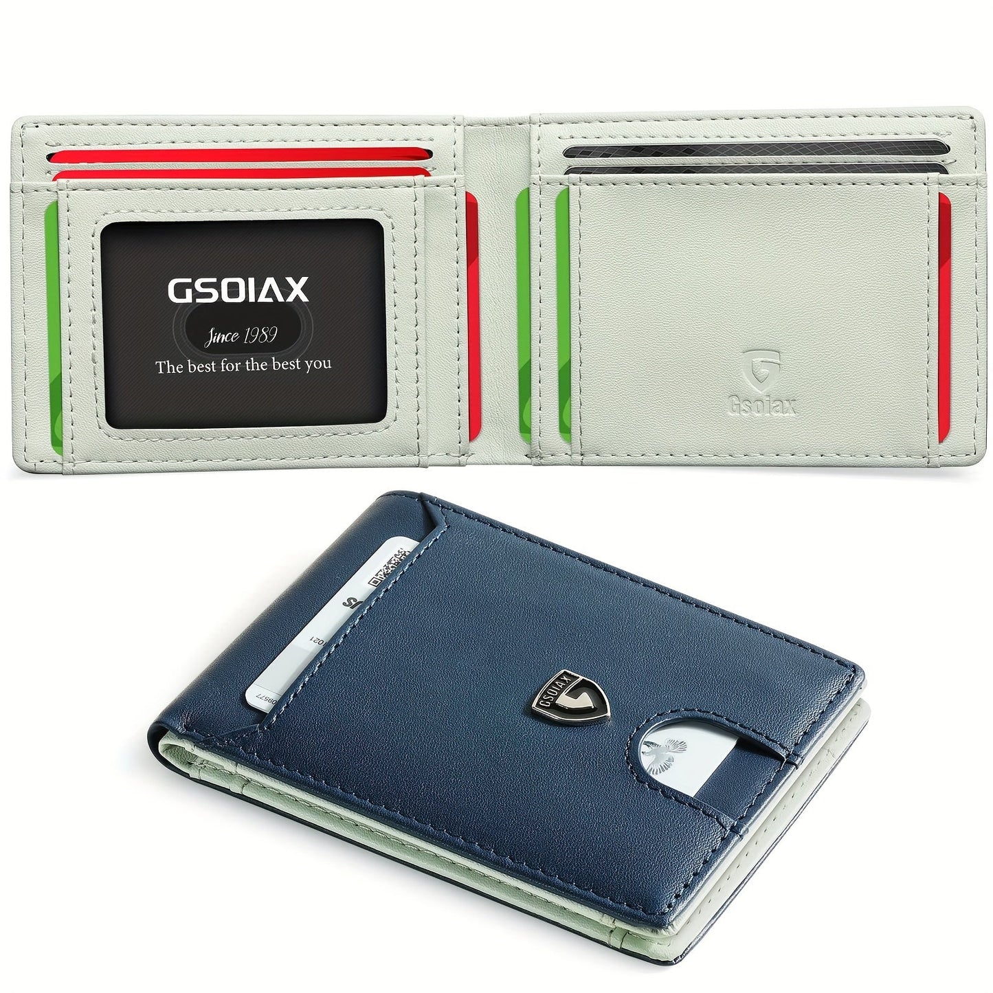 Men's Wallet – 16 Colors, RFID Blocking – detail view 26