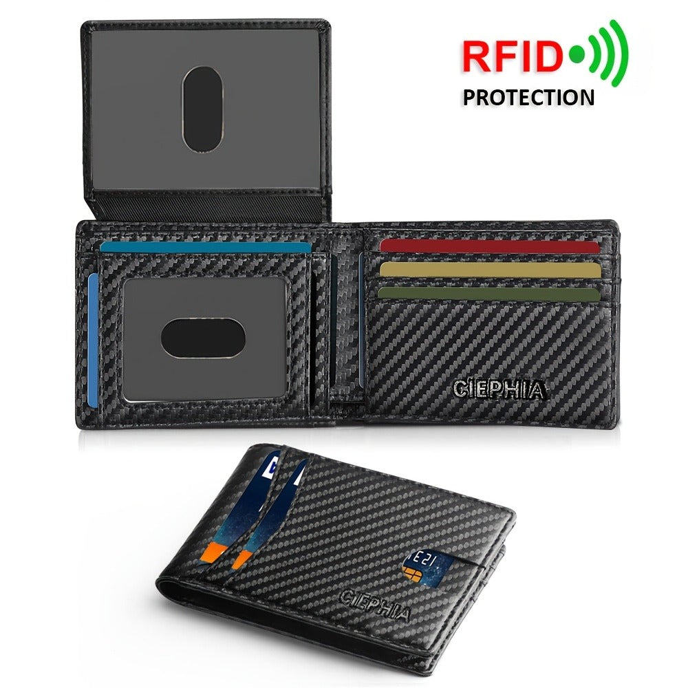 Men's Wallet – 3 Colors, RFID Blocking – front view