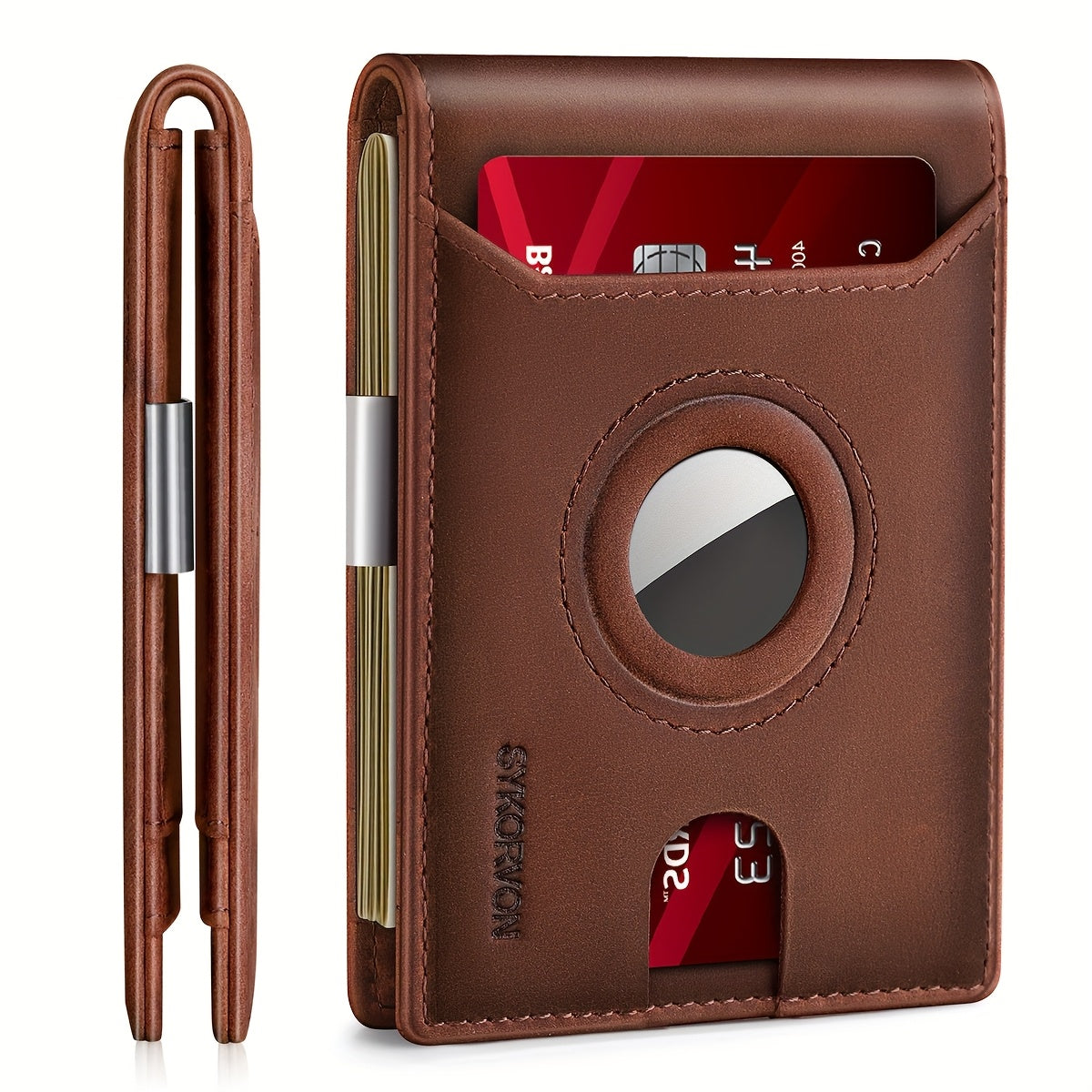 Men's Wallet – 5 Colors, RFID Blocking – front view - product view 16