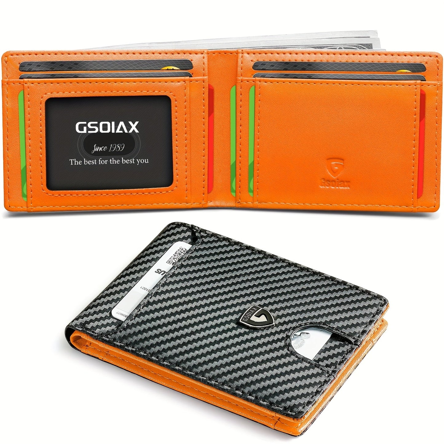 Men's Wallet – 7 Colors, RFID Blocking – detail view 5
