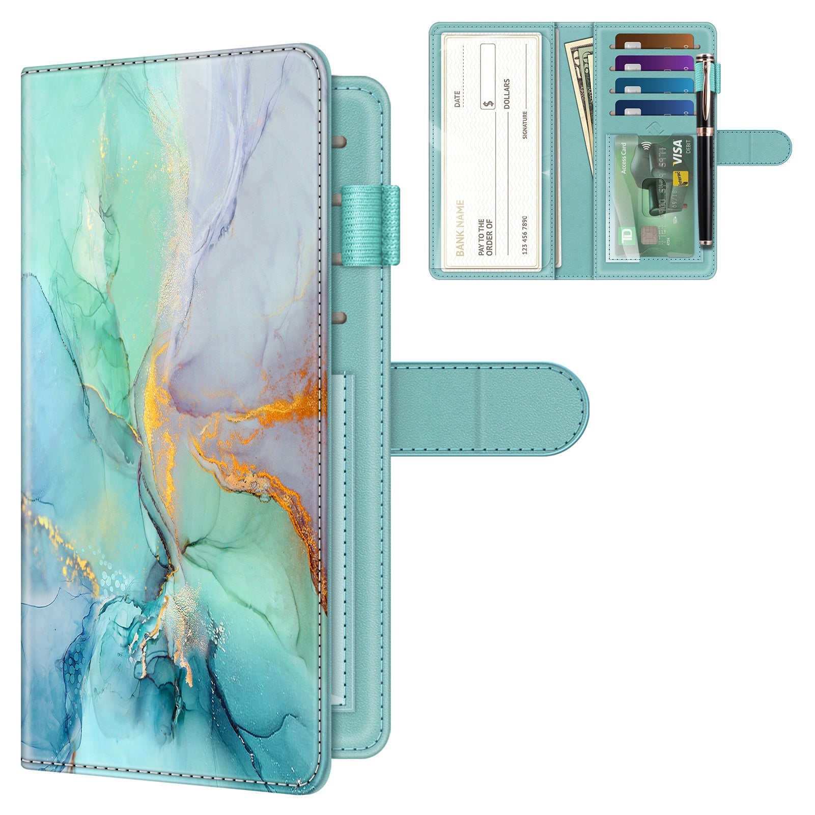 Men's Wallet – RFID Blocking, Large Capacity – detail view 18