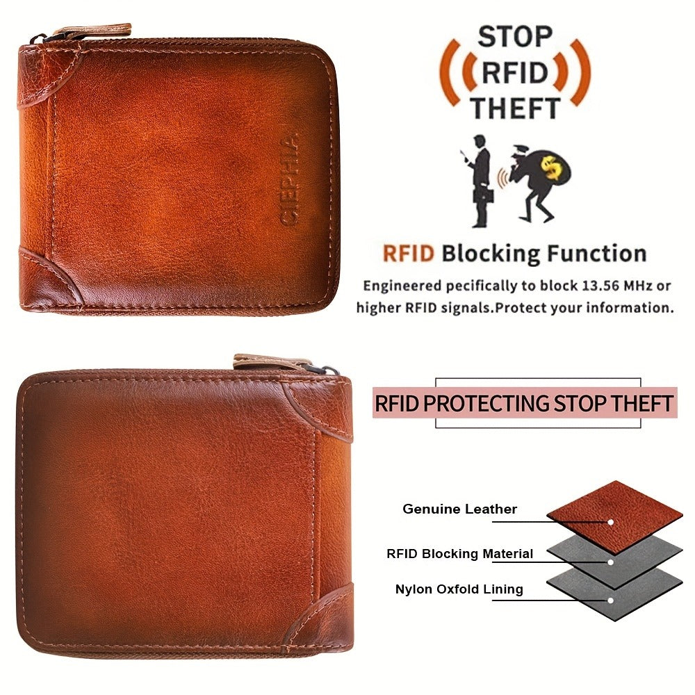 Men's Wallet – RFID Blocking, Large Capacity, for Everyday Use – detail view 5