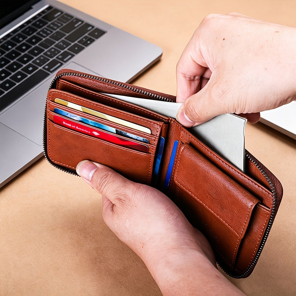 Men's Wallet – RFID Blocking, Large Capacity, for Everyday Use – detail view 7