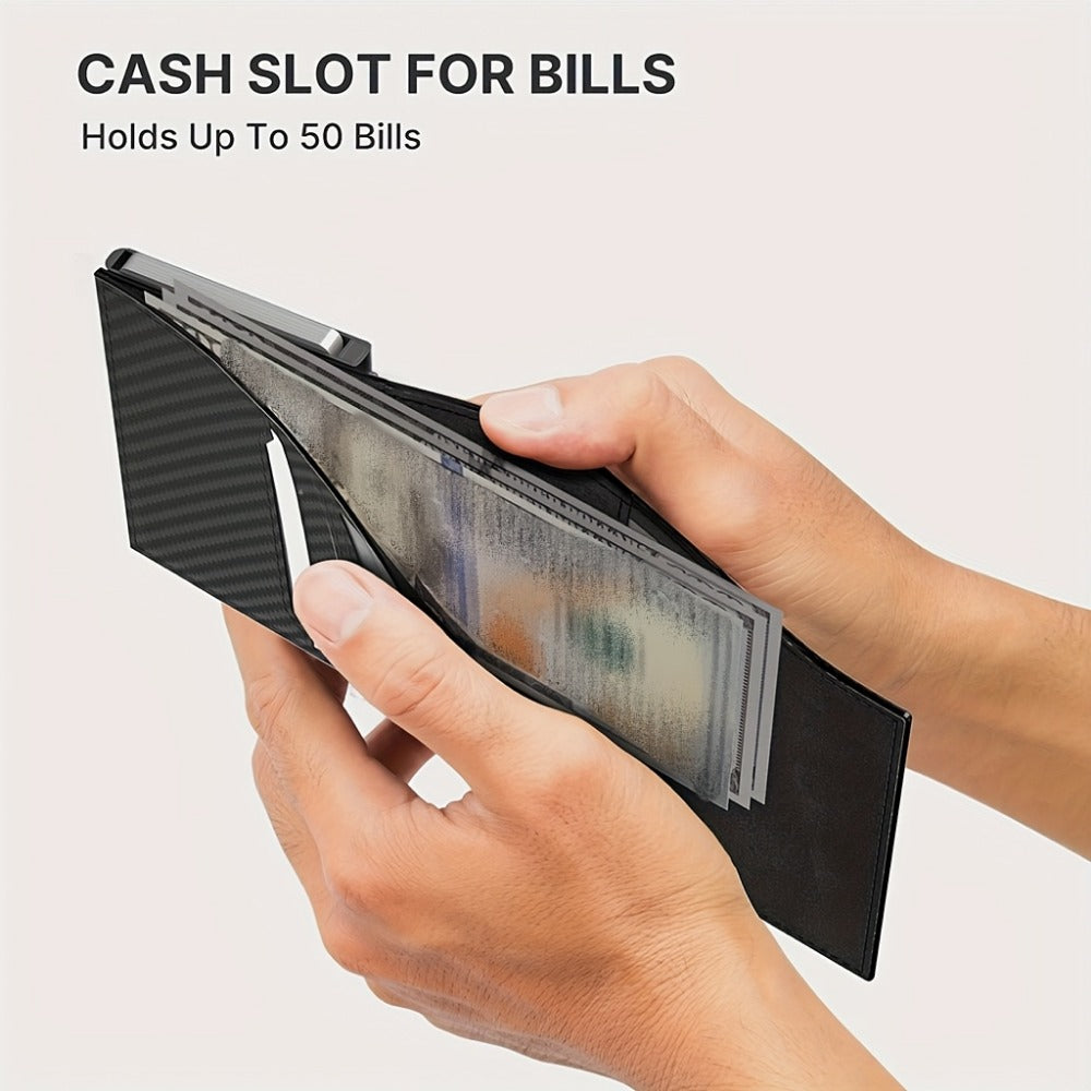 Men's Wallet – RFID Blocking, Large Capacity – detail view 7