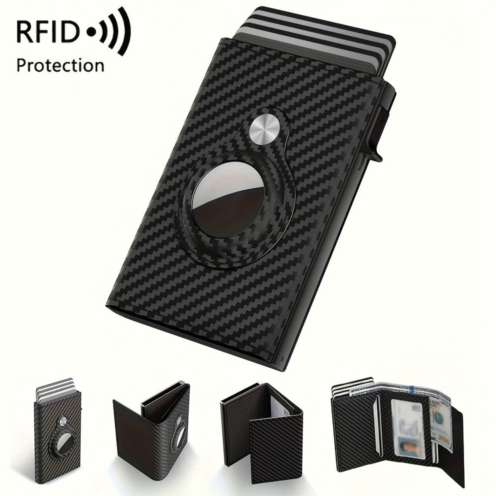 Men's Wallet – RFID Blocking, Large Capacity – front view