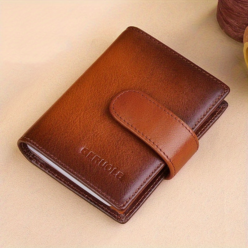 Men's Wallet – 6 Colors, Slim Card Case Cowhide Leather – detail view 17