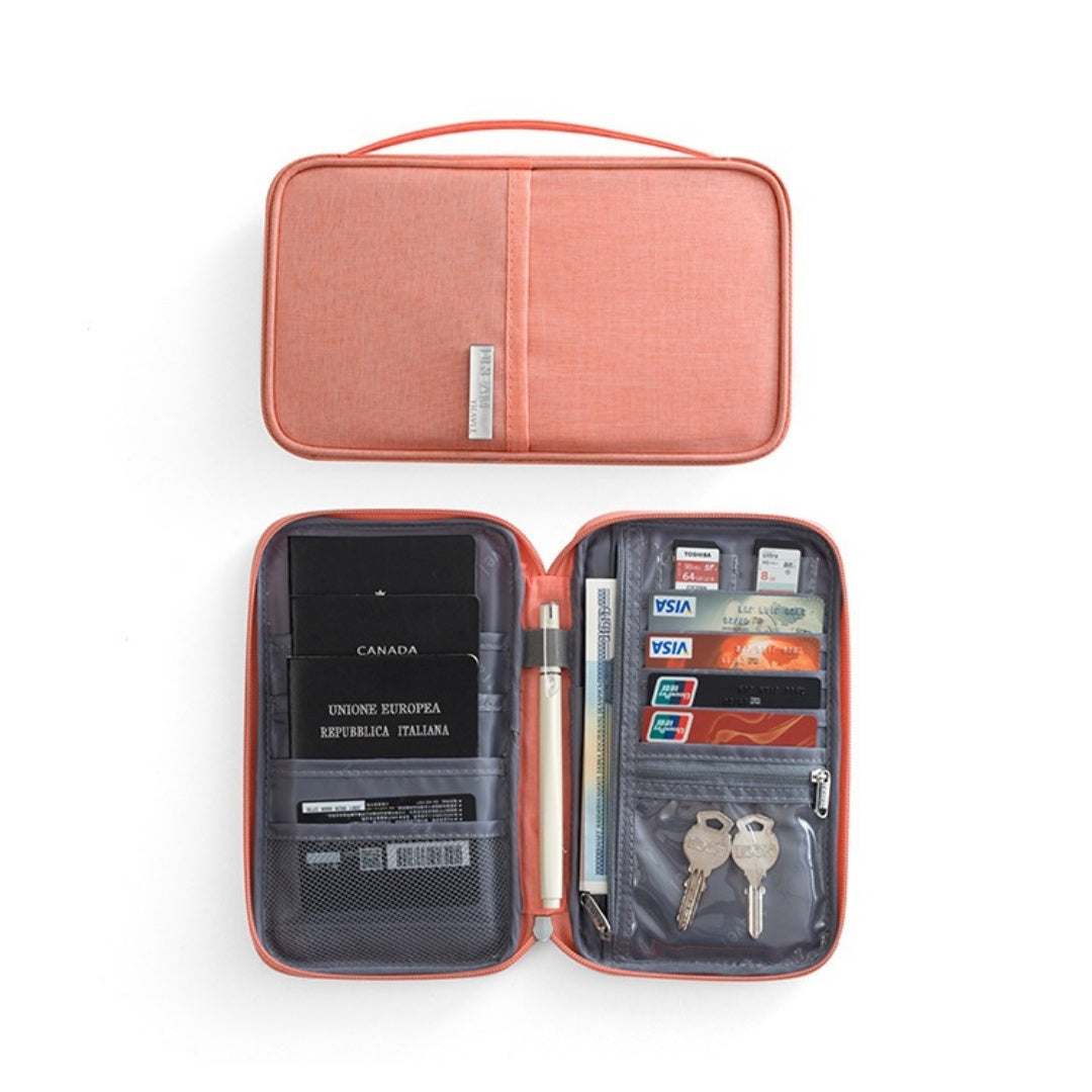 Men's Wallet – for Travel, Large Rfid Passport Holder Family – detail view 22