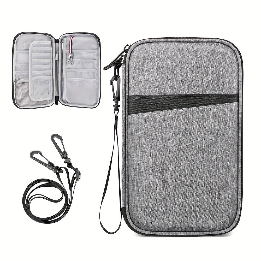 Men's Wallet – for Travel, Rfid Family Passport Holder Passport – detail view 6