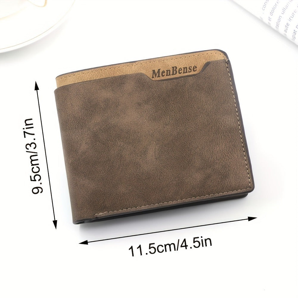 Men's Wallet – Vegan Leather, Compact, Lightweight, for Everyday Use – detail view 2