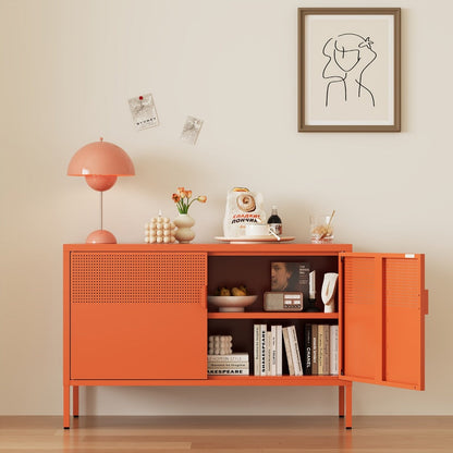 Metal Bathroom Storage Cabinet, Home Storage Cupboard for Organized Everyday Storage detail image - detail view 12
