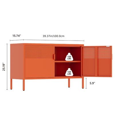 Metal Bathroom Storage Cabinet, Home Storage Cupboard for Organized Everyday Storage detail image - detail view 13