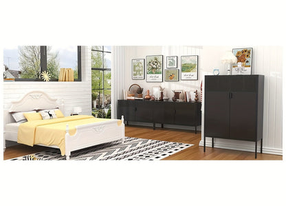 Metal Bathroom Storage Cabinet, Home Storage Cupboard for Organized Everyday Storage detail image - detail view 17