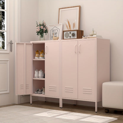 Metal Bathroom Storage Cabinet with Adjustable Shelves for Organized Everyday Storage detail image - detail view 13