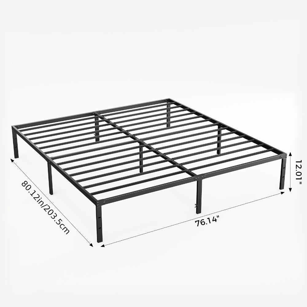Metal Bed Frame, Mattress Support Frame for Bedroom Comfort and Support detail image - detail view 11
