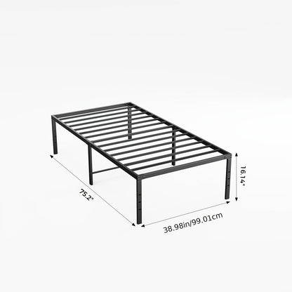 Bed Frame shown in the Twin (16IN) option