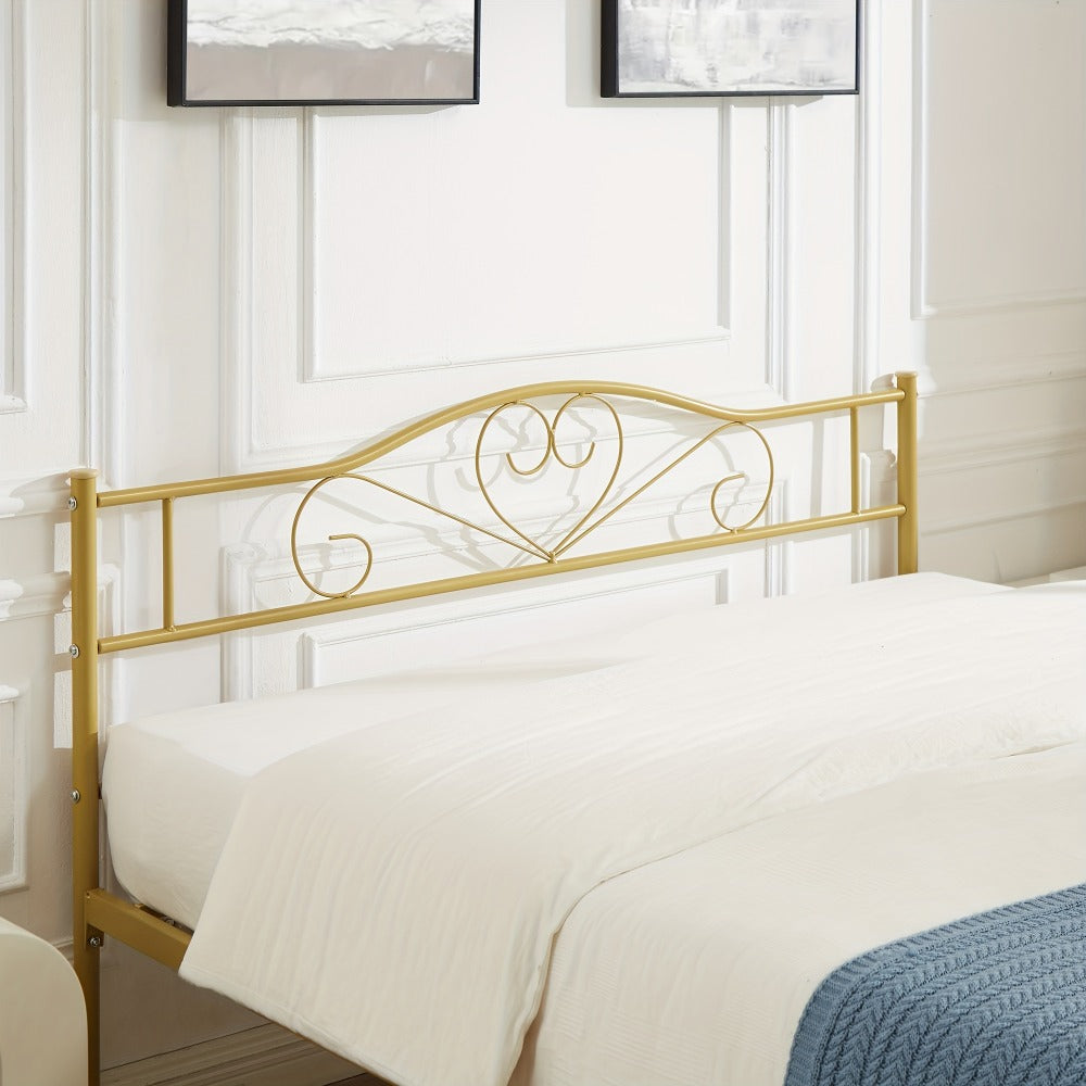 Metal Bed Frame with Headboard and Footboard and No Box Spring Needed for Bedroom detail image - detail view 26