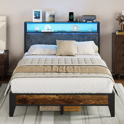 Bed Frame shown in the Full option