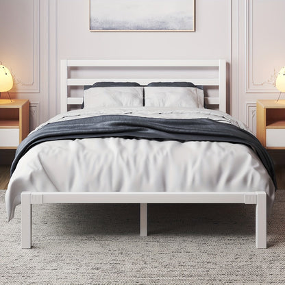Metal Bed Frame with No Box Spring Needed for Bedroom Comfort and Support detail image - detail view 16