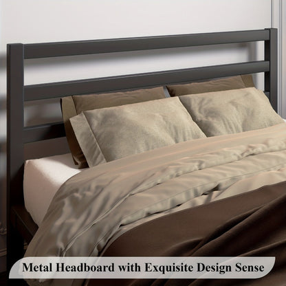 Metal Bed Frame with No Box Spring Needed for Bedroom Comfort and Support detail image - detail view 8