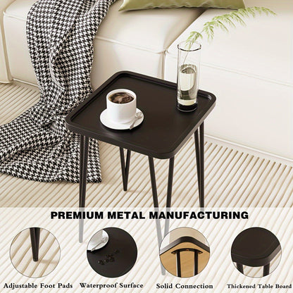 Metal End Table with Multiple Color Options for Work, Display, and Everyday Use detail image - detail view 14
