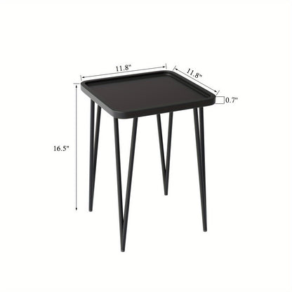 Metal End Table with Multiple Color Options for Work, Display, and Everyday Use detail image - detail view 4