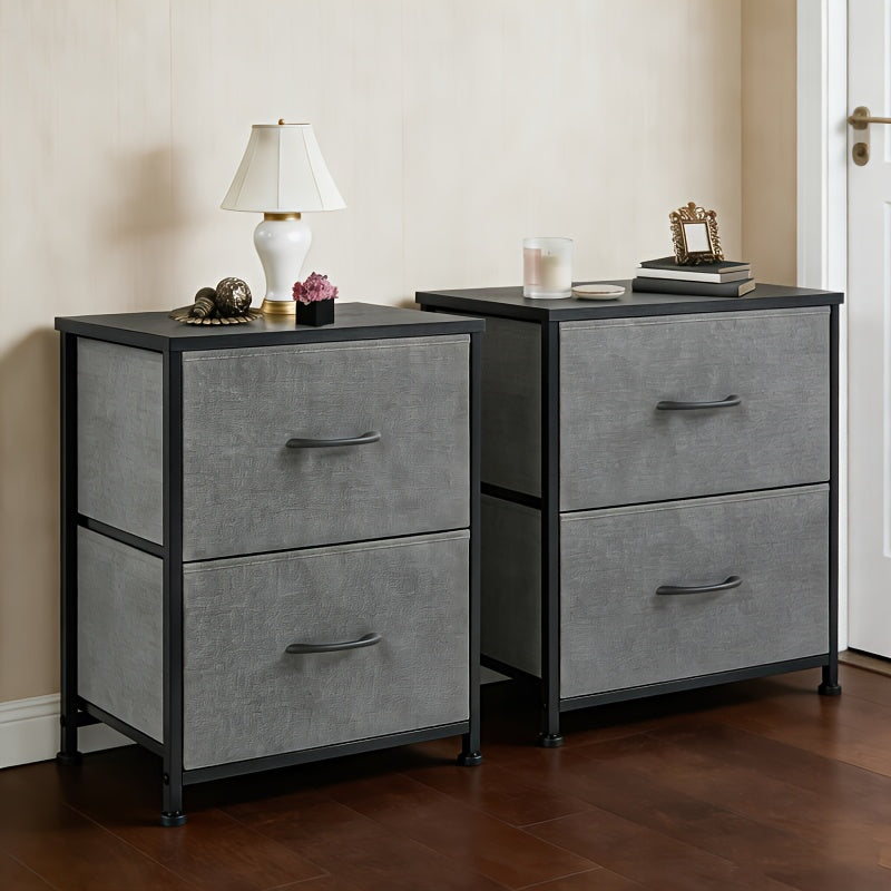 Storage Cabinet shown in the 2-drawer cabinet-Gray*2 option