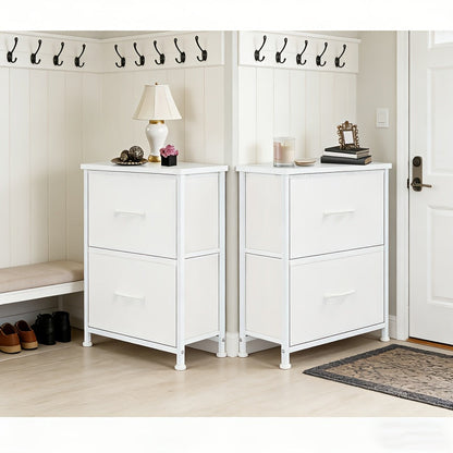 Storage Cabinet shown in the 2-drawer cabinet-White*2 option