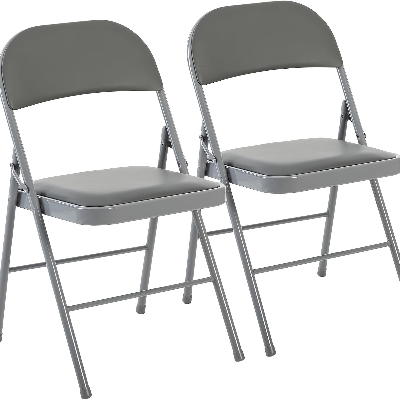 Folding Chair shown in the Grey, 2 Packs option
