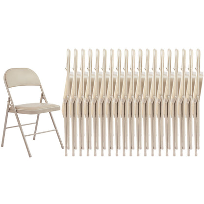 Folding Chair shown in the Khaki, 20 Packs option