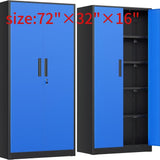 72-inch Black and Blue