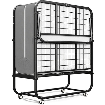 Folding Bed shown in the Black option
