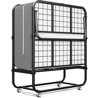 Metal Folding Bed for Bedroom Comfort and Support and Daily Home Use detail image - detail view 3