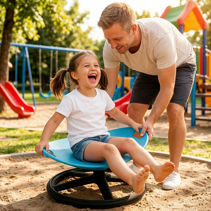 Metal Kids Sensory Swivel Chair with Non-Slip Base and 360° Swivel for Kids' Room detail image - detail view 11