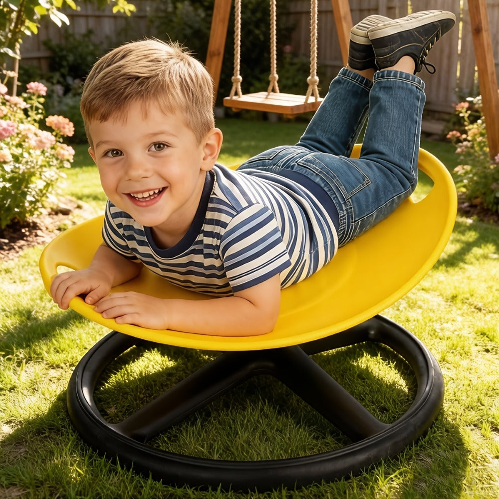 Metal Kids Sensory Swivel Chair with Non-Slip Base and 360° Swivel for Kids' Room detail image - detail view 8
