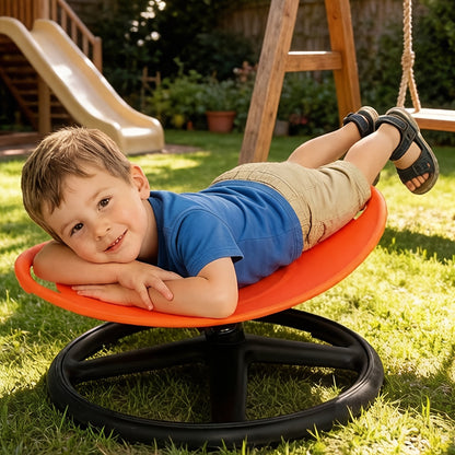 Sensory Chair shown in the Orange option