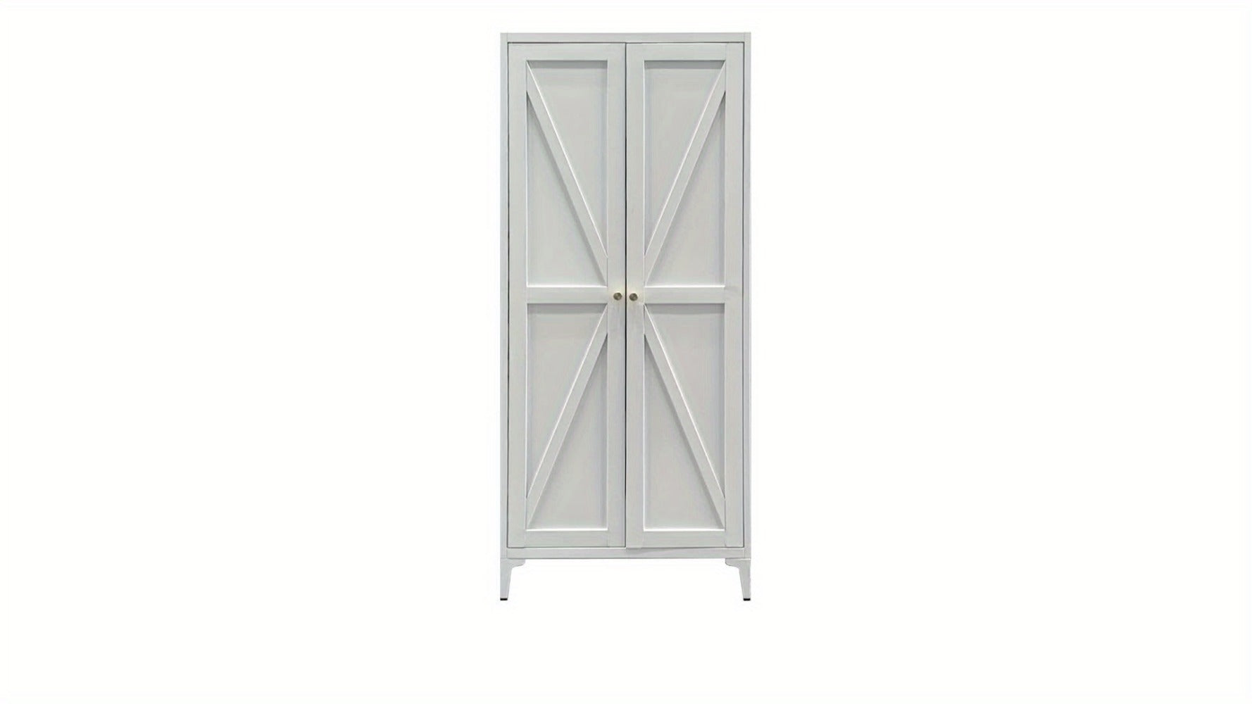 Metal Kitchen Pantry Cabinet with Adjustable Shelves for Organized Everyday Storage detail image - detail view 17