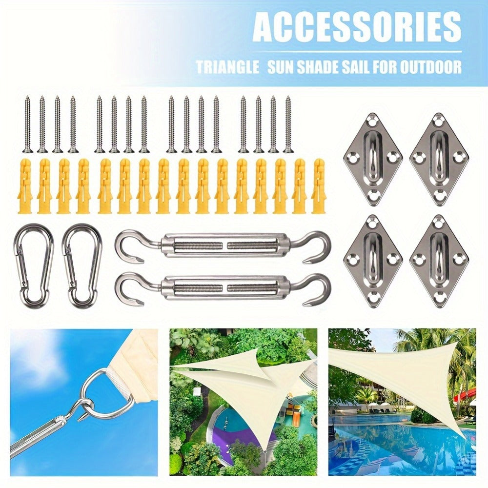 Metal Shade Sail Hardware Kit for Outdoor Shade and Protection detail image