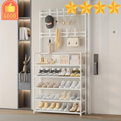 Shoe Rack shown in the Advanced bold white option