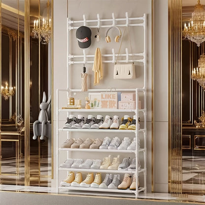 Metal Shoe Rack, Closet Shoe Shelf for Organized Everyday Storage detail image - detail view 10