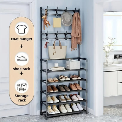 Metal Shoe Rack, Closet Shoe Shelf for Organized Everyday Storage detail image - detail view 4