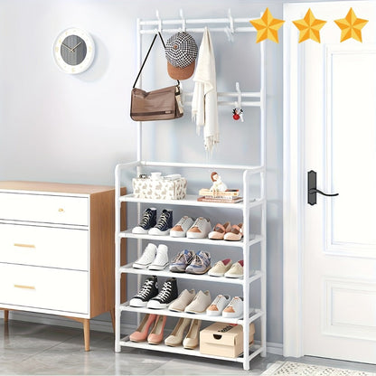 Metal Shoe Rack, Closet Shoe Shelf for Organized Everyday Storage detail image - detail view 5