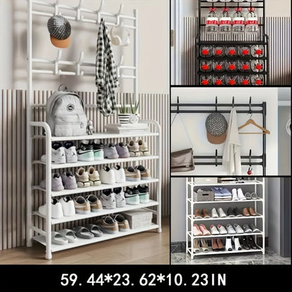 Metal Shoe Rack, Closet Shoe Shelf for Organized Everyday Storage detail image - detail view 8