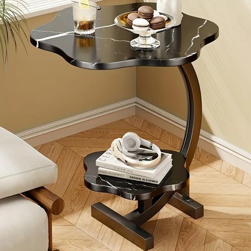 Metal Side Table, Living Room End Table for Work, Display, and Everyday Use detail image - detail view 12