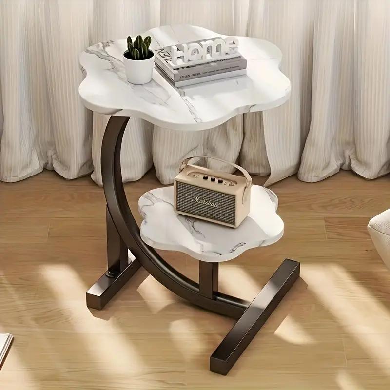 Side Table shown in the White option