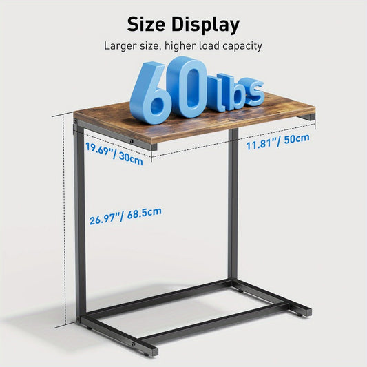 Metal Side Table, Small Accent Table for Work, Display, and Everyday Use in Living Room detail image