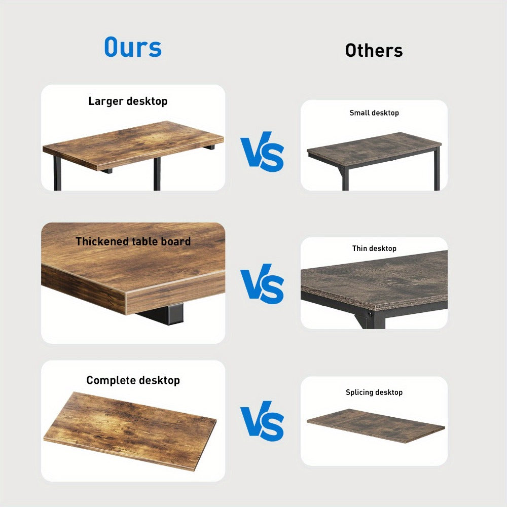 Metal Side Table, Small Accent Table for Work, Display, and Everyday Use in Living Room detail image - detail view 4