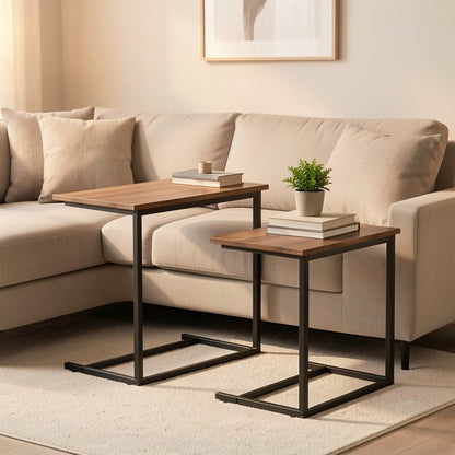 Metal Side Table, Small Accent Table for Work, Display, and Everyday Use in Living Room detail image - detail view 7