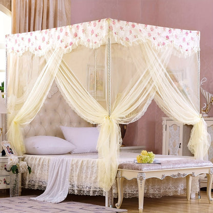 Metal Twin Canopy Bed Frame for Bedroom Comfort and Support and Daily Home Use detail image
